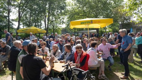 Gelände des Vereins an Pfingsten | © Norbert Faltin