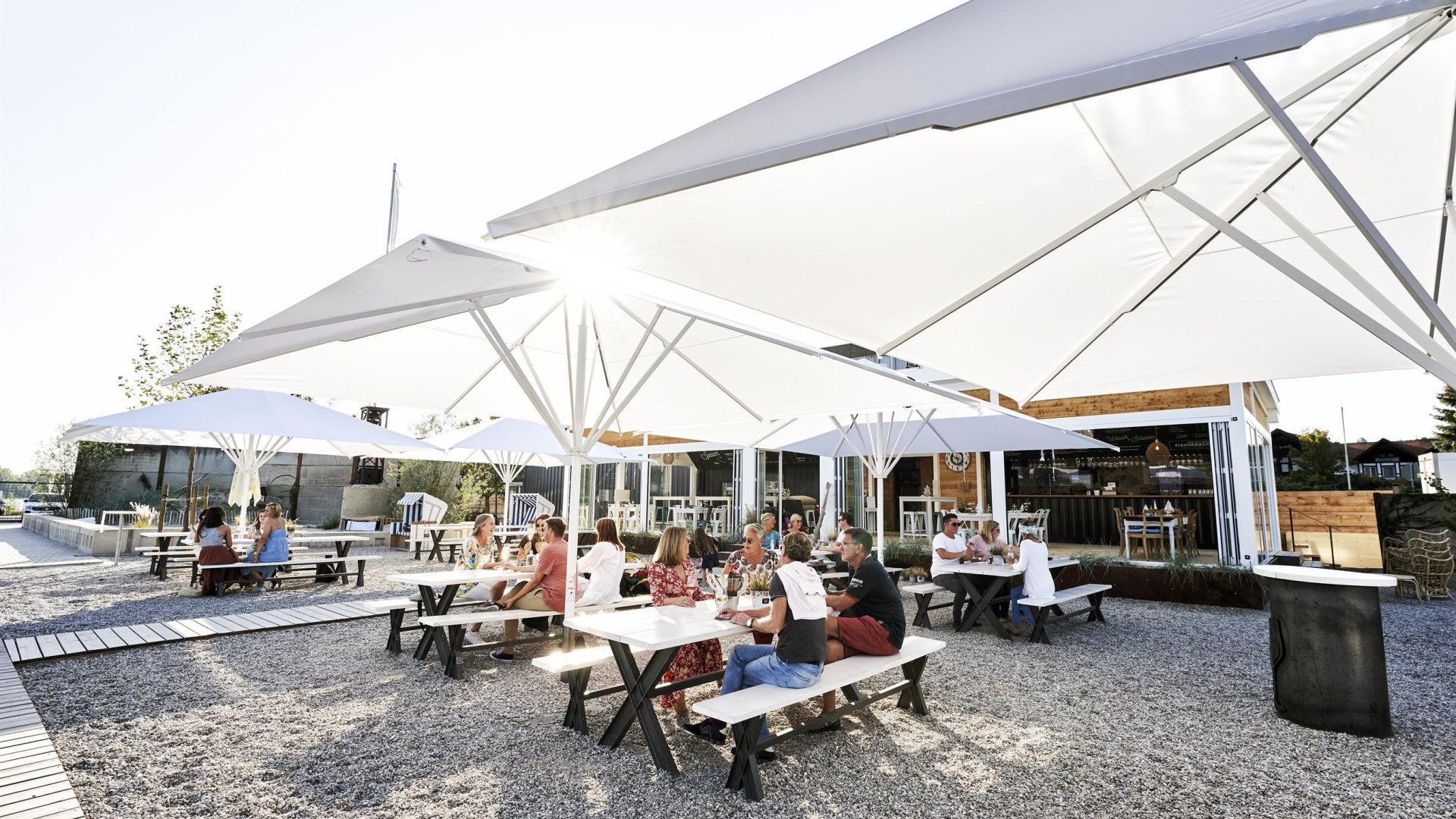 Strandfeeling bei Allendorf am Rhein | © Familie Allendorf Strandfeeling bei Allendorf am Rhein | © Familie Allendorf