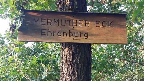 Hinweis am Mermuther Eck | © TI Hunsrück-Mittelrhein