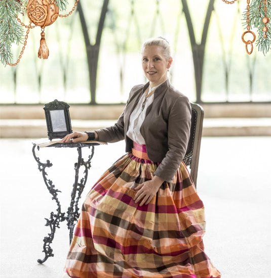 Charlotte Althans Christmas Edition | &copy; Stiftung Sayner H&uuml;tte