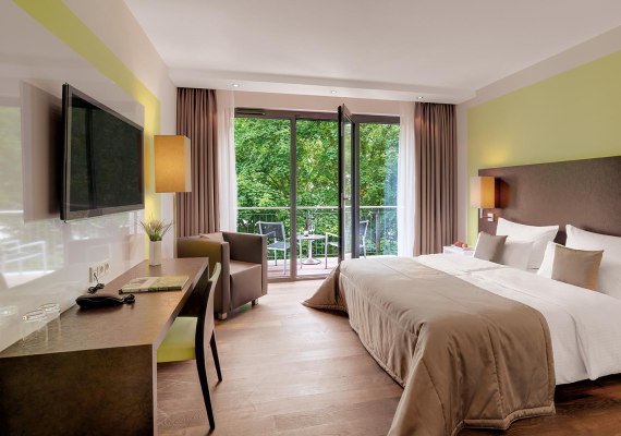 Komfort Zimmer_HIS_ Foto_Haberland | &copy; Haberland, Hotel Im Schulhaus