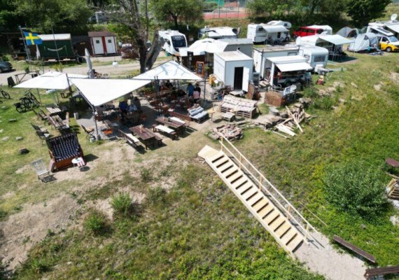 Campingplatz Biergarten | © Campingplatz Oberwesel