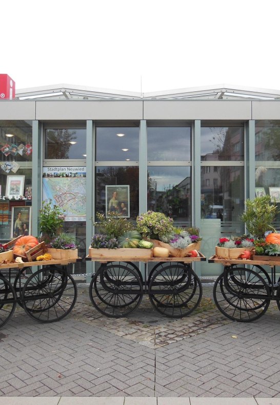 Tourist-Information im Herbst | © Rämer