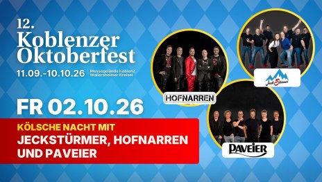 Kölsche Nacht meets Koblenzer Oktoberfest | © EB Festival GmbH Kölsche Nacht meets Koblenzer Oktoberfest | © EB Festival GmbH