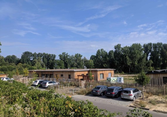Parkplätze am Nabu Zentrum | © Nabu Zentrum Rheinauen Parkplätze am Nabu Zentrum | © Nabu Zentrum Rheinauen