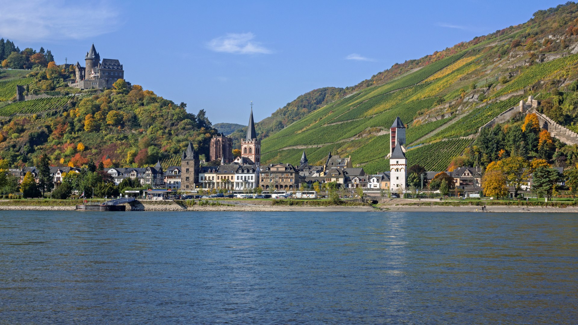 Blick auf Bacharach | &copy; Friedrich Gier