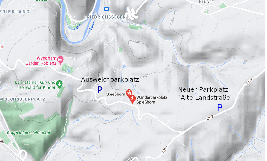 Parkplatz Alte Landstra&szlig;e Lahnstein | &copy; Stadt Lahnstein