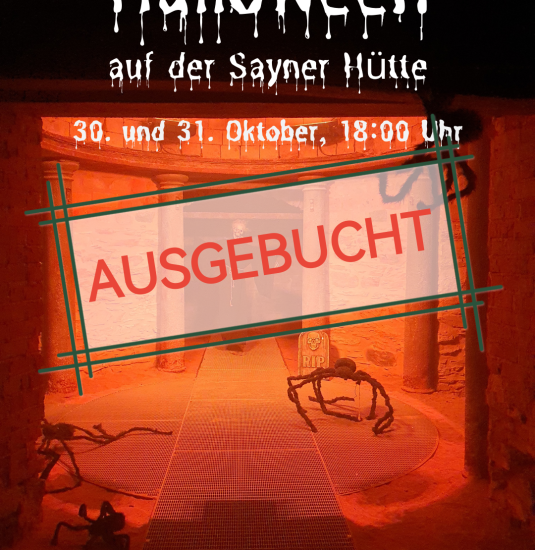 Halloween auf der Hütte | © Stiftung Sayner Hütte Halloween auf der Hütte | © Stiftung Sayner Hütte