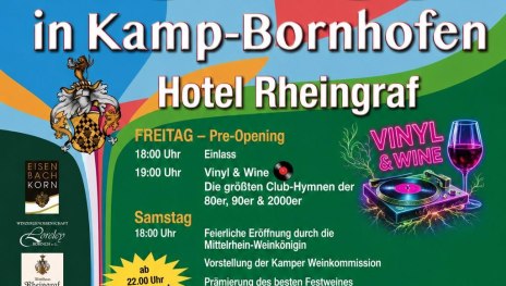 Weinfest_Plakat | &copy; Hotel Rheingraf