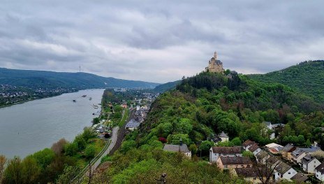 Aussicht auf Marksburg | © Ulrike Dallmann