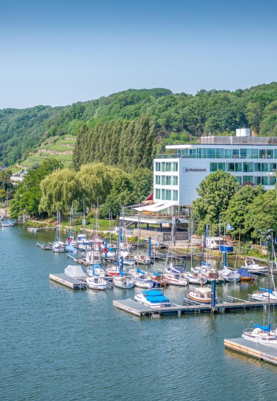 FÄHRHAUS Koblenz Hotel Panoramaperspektive | © Artur Lik Fotografie
