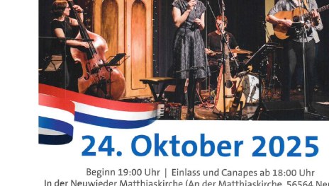 Plakat zum Benefizkonzert | © Hospizarbeit Kreis Neuwied