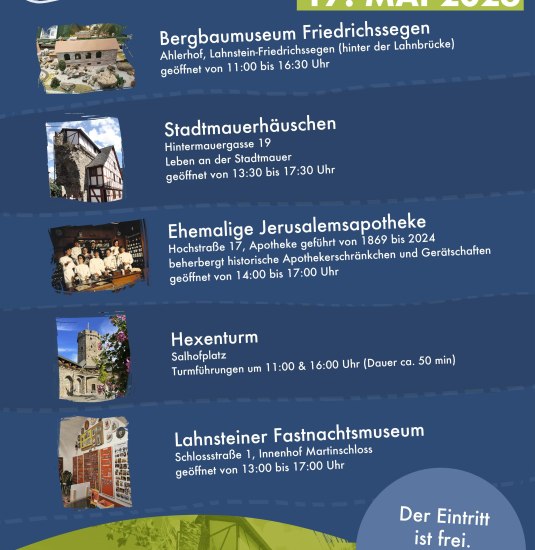 Internationaler Museumstag | &copy; Stadt Lahnstein