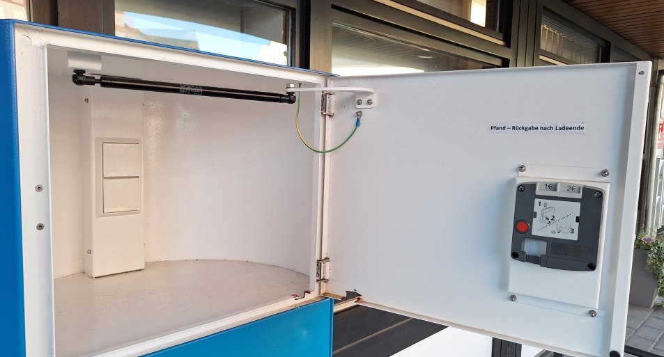 Ladestation | © Tourist-Information Erlebnis Rheinbogen Ladestation | © Tourist-Information Erlebnis Rheinbogen