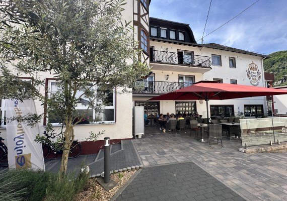 Außenterrasse | © Loreley Touristik