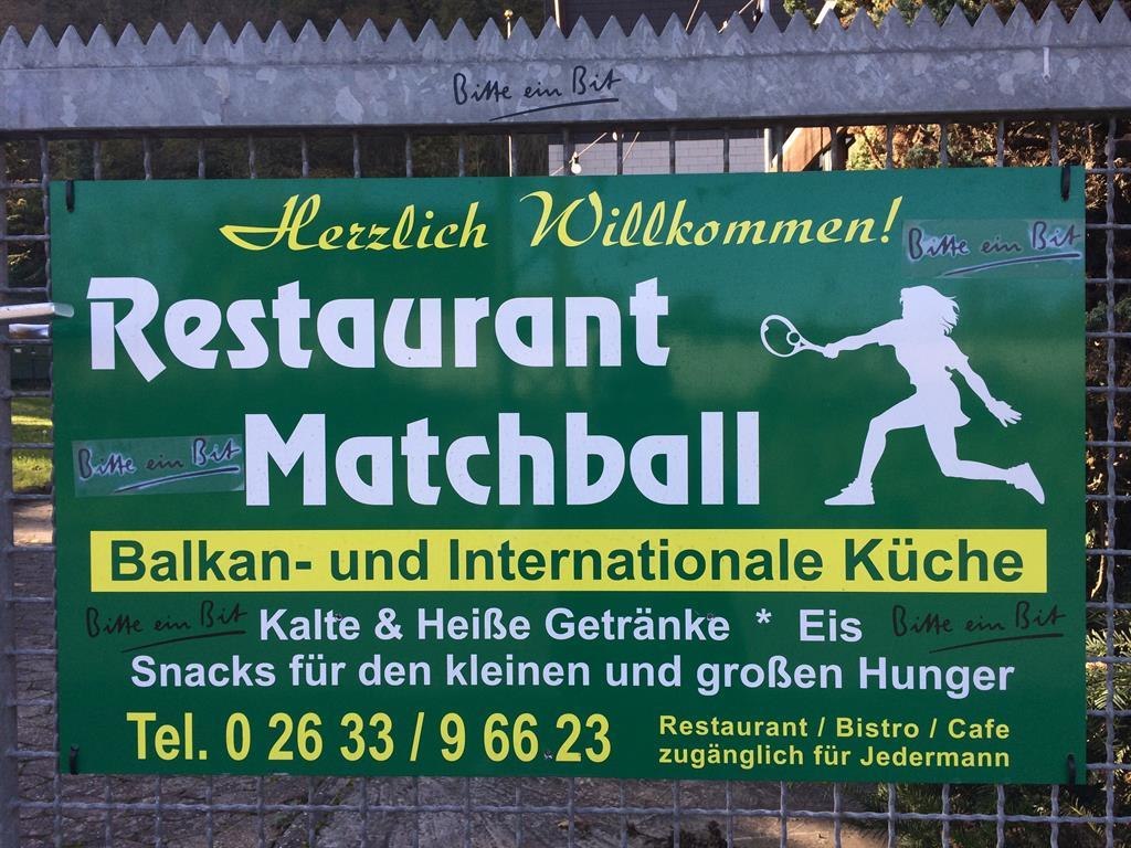 Restaurant "Matchball" | © Tourist-Information Bad Breisig