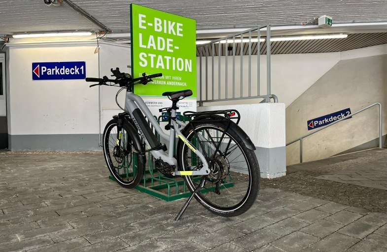 Tiefgarage Ladestation | © Andernach.net Tiefgarage Ladestation | © Andernach.net