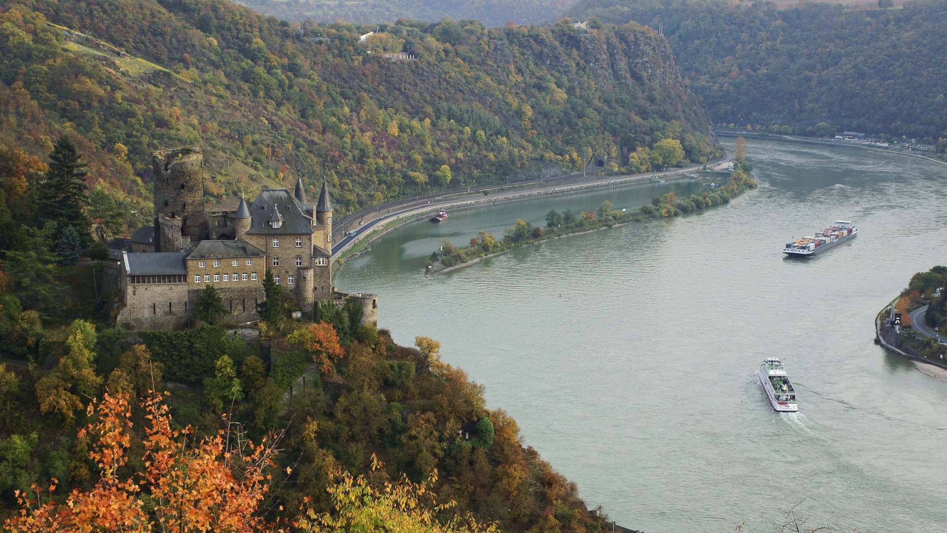 Burg Katz bei St. Goarshausen | &copy; Friedrich Gier