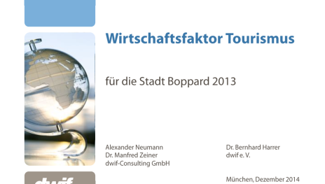 Titel Wirtschaftsfaktor Tourismus in Boppard