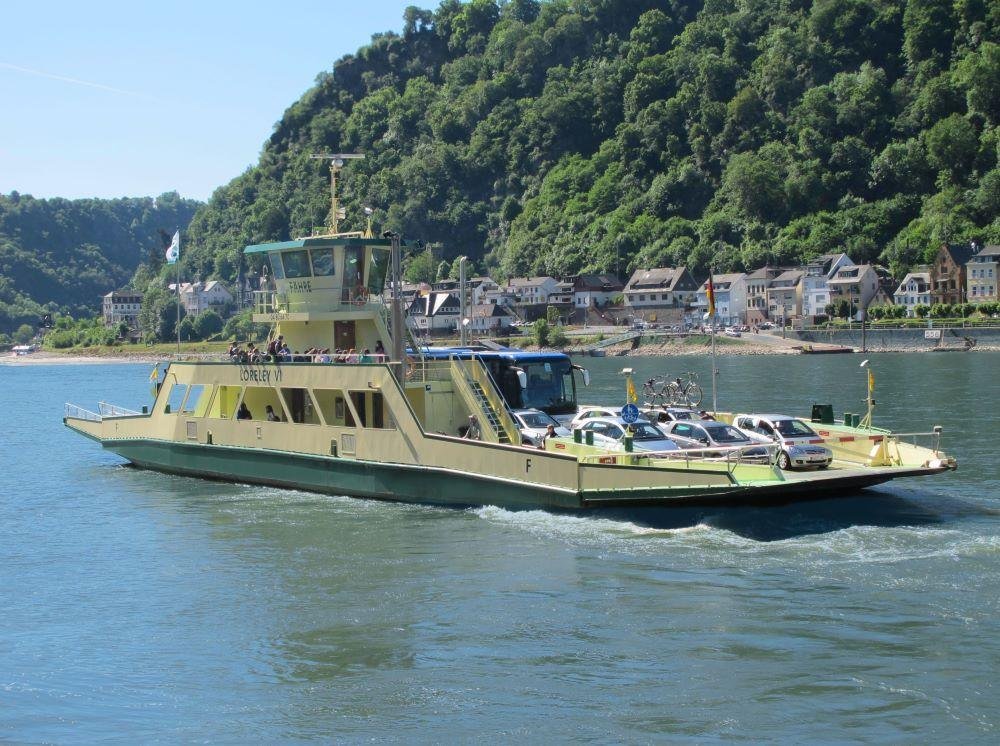 Loreley Fähre | © Klaus Hammerl
