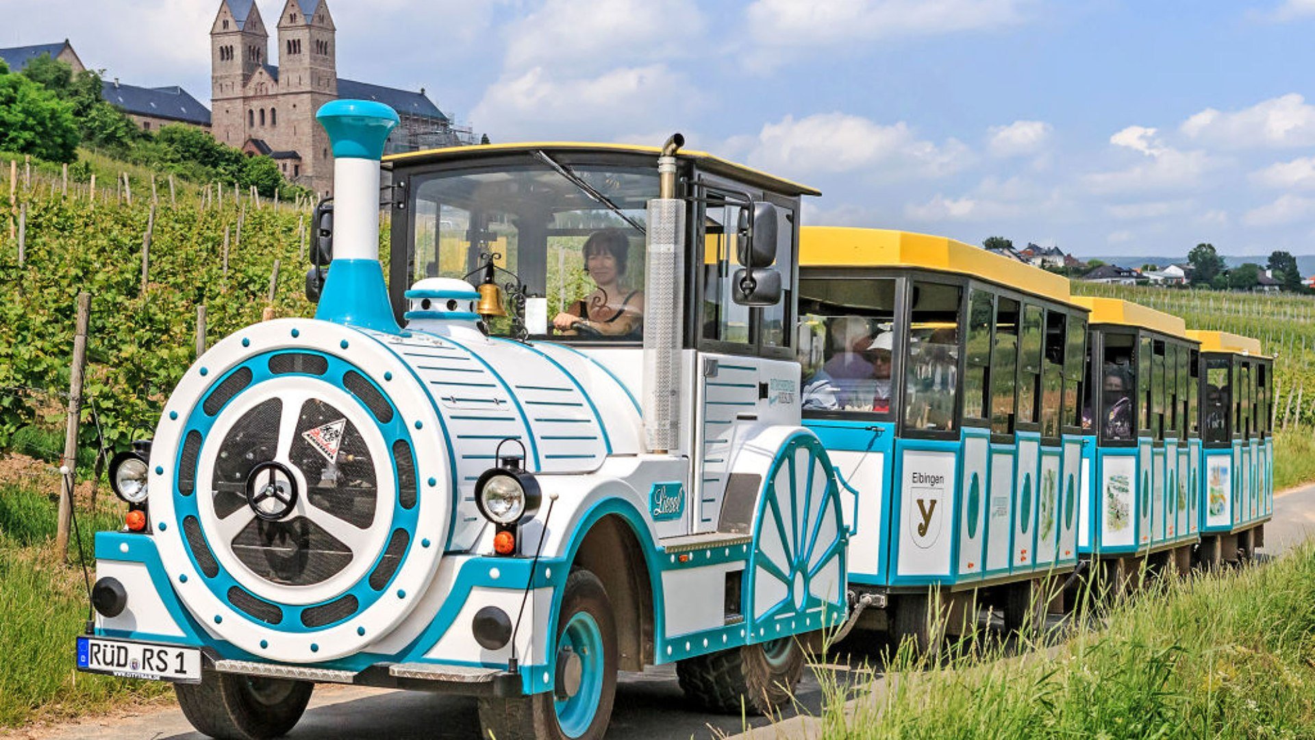 Winzerexpress in R&uuml;desheim | &copy; Marlis Steinmetz