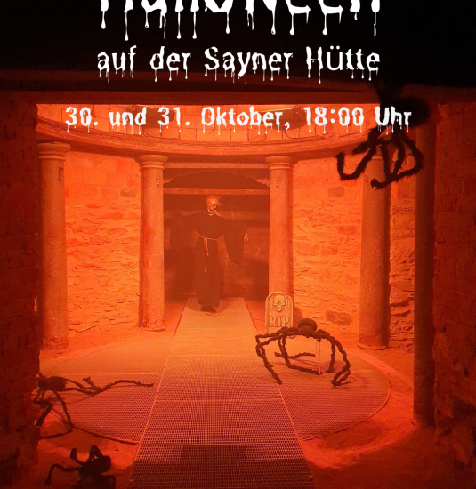 Halloween auf der Hütte | © Stiftung Sayner Hütte Halloween auf der Hütte | © Stiftung Sayner Hütte