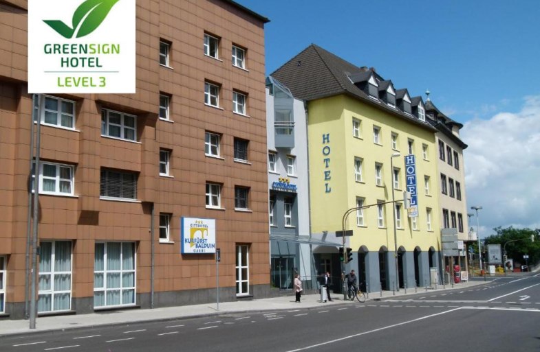 Front+LogoGreen | &copy; City-Hotel Kurf&uuml;rst Balduin GmbH