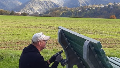 Aussichtspunkt Gründelbachblick | © J. Gödert Aussichtspunkt Gründelbachblick | © J. Gödert