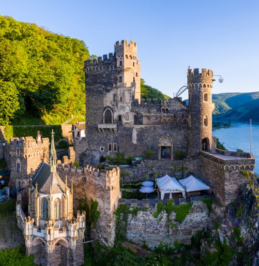 Burg Rheinstein near Trechtingshausen | © Stefan Mahlow Burg Rheinstein near Trechtingshausen | © Stefan Mahlow
