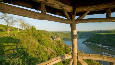 Aussichtspunkt Drei-Burgen-Blick | &copy; Dominik Ketz / Rheinland-Pfalz Tourismus GmbH