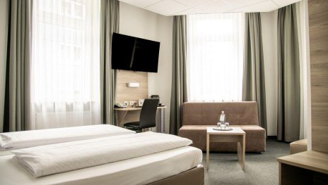 DZS - Doppelzimmer Superior | &copy; Hotel Hohenstaufen