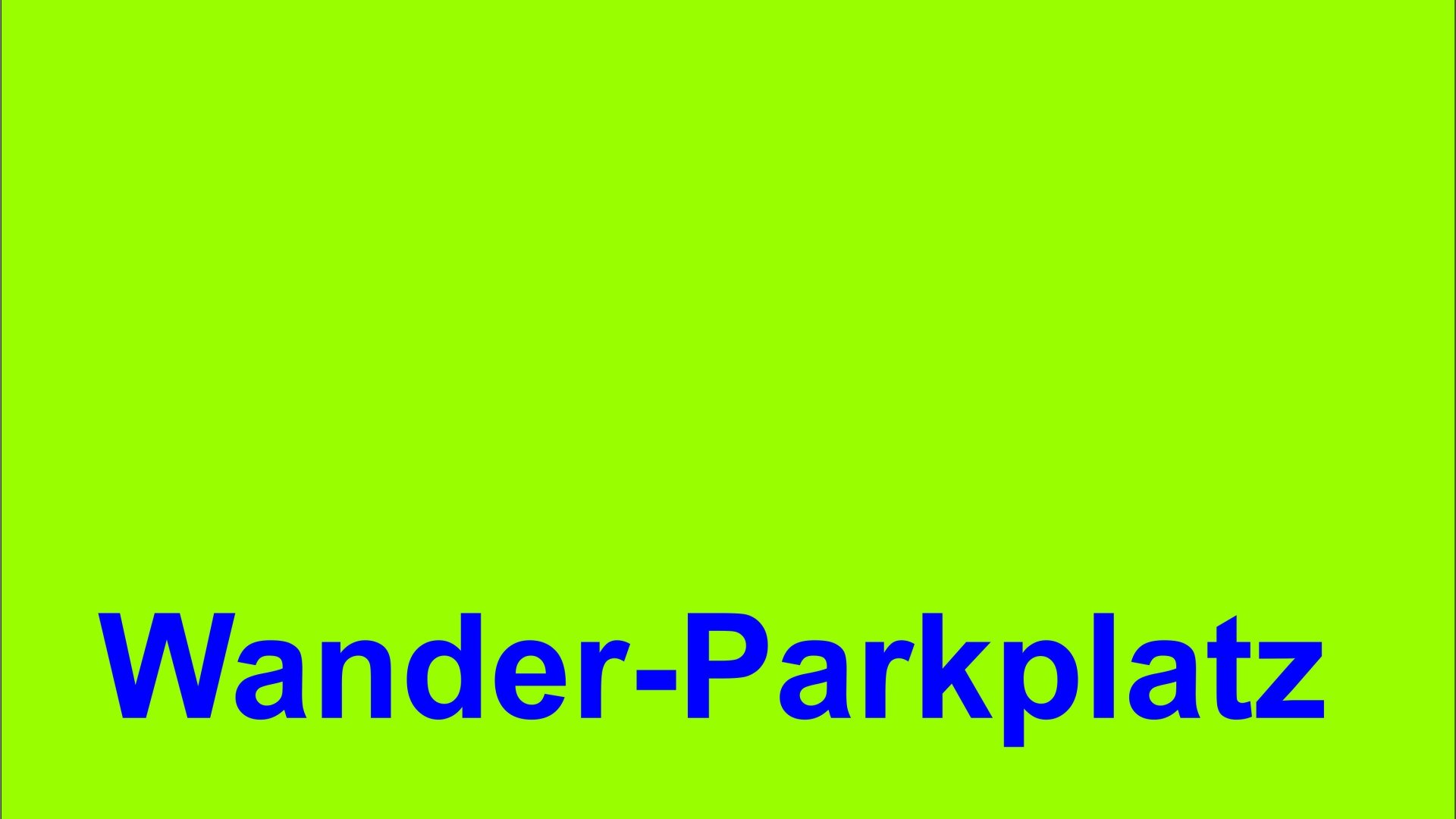 Wanderparkplatz | © T. Biersch Wanderparkplatz | © T. Biersch