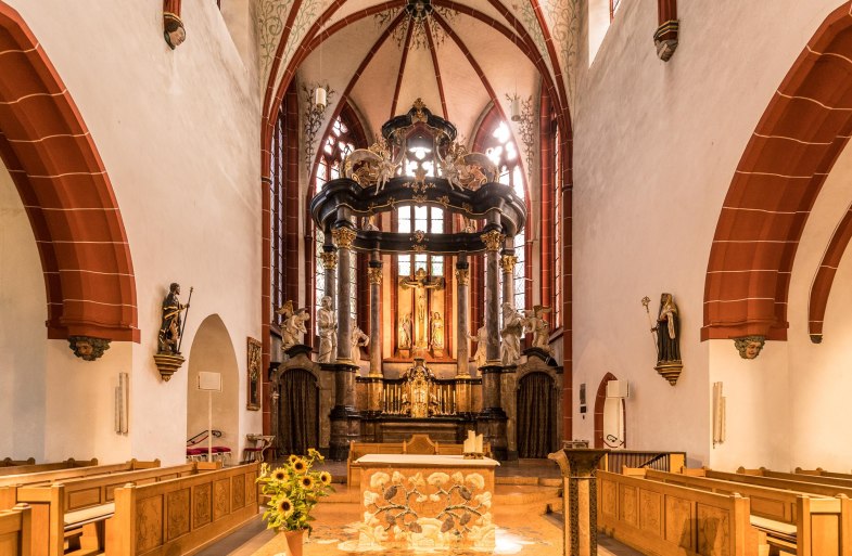 Basilika Innenraum /Bild Bingen | &copy; Dominik Ketz
