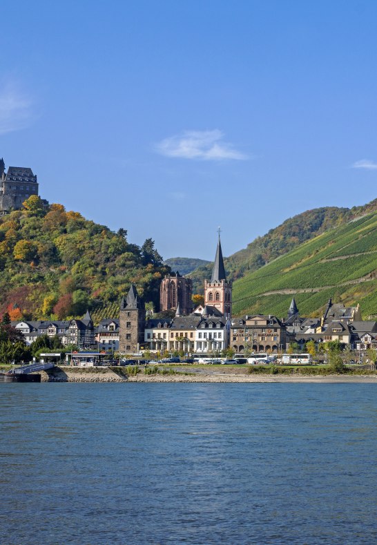 Blick auf Bacharach | &copy; Friedrich Gier
