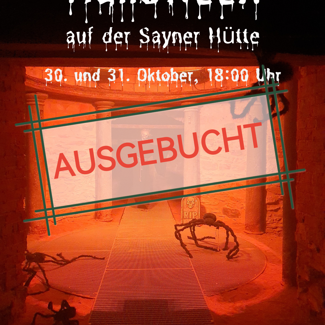 Halloween auf der Hütte | © Stiftung Sayner Hütte Halloween auf der Hütte | © Stiftung Sayner Hütte