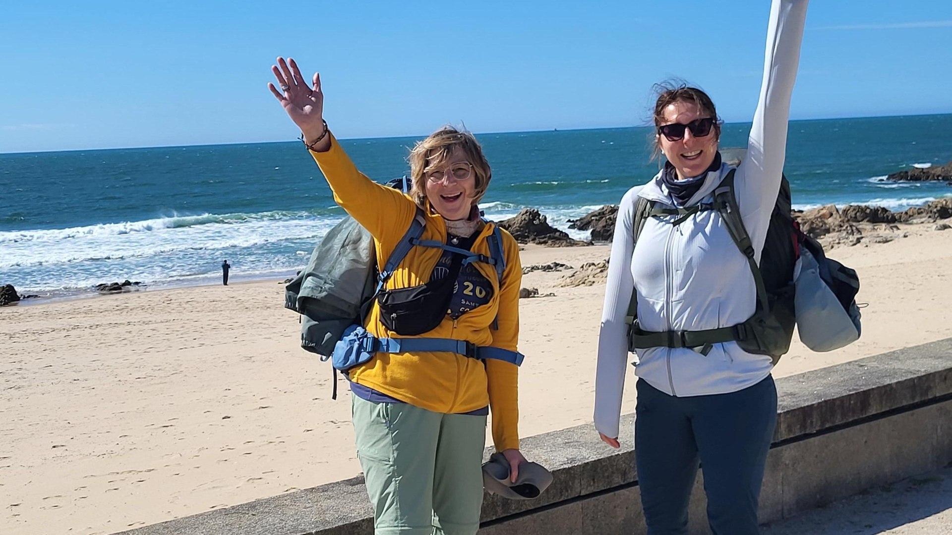 23.04.2026 Jakobsweg 1 zuge mit Meer @privat C. Ku | © C. Kuhn