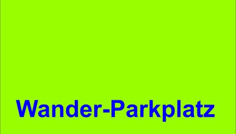 Wanderparkplatz | © T. Biersch Wanderparkplatz | © T. Biersch
