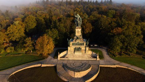 Luftaufnahme Niederwalddenkmal | &copy; HA Hessen Tourismus, k22