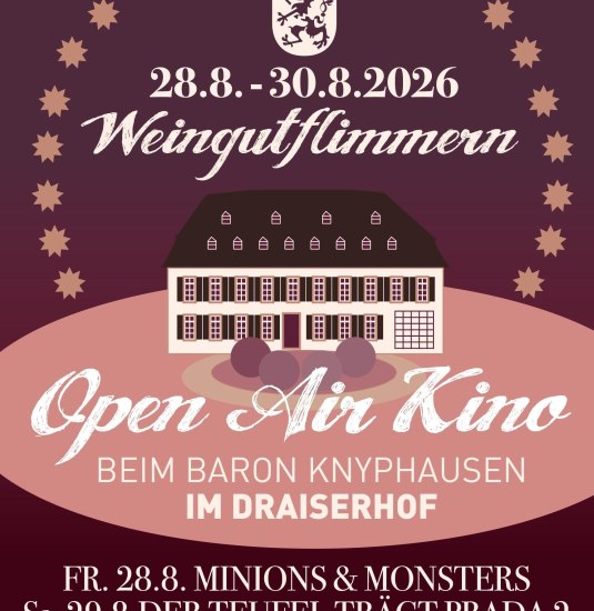 KINO OPEN AIR KNYPHAUSEN | © Draiser Hof KINO OPEN AIR KNYPHAUSEN | © Draiser Hof