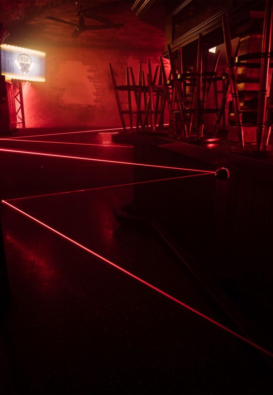 Laser Maze im Geldrausch | &copy; 66 Minuten