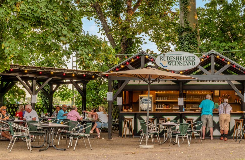 Weinstand Rüdesheim | © Marlis Steinmetz Weinstand Rüdesheim | © Marlis Steinmetz