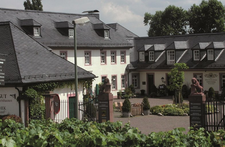 Außenansicht Schloss Reinhartshausen | © Weingut Schloss Reinhartshausen
