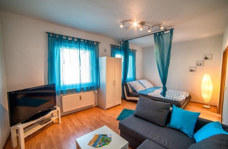 Wohn-/ Schlafzimmer | &copy; Daniel Kr&uuml;g