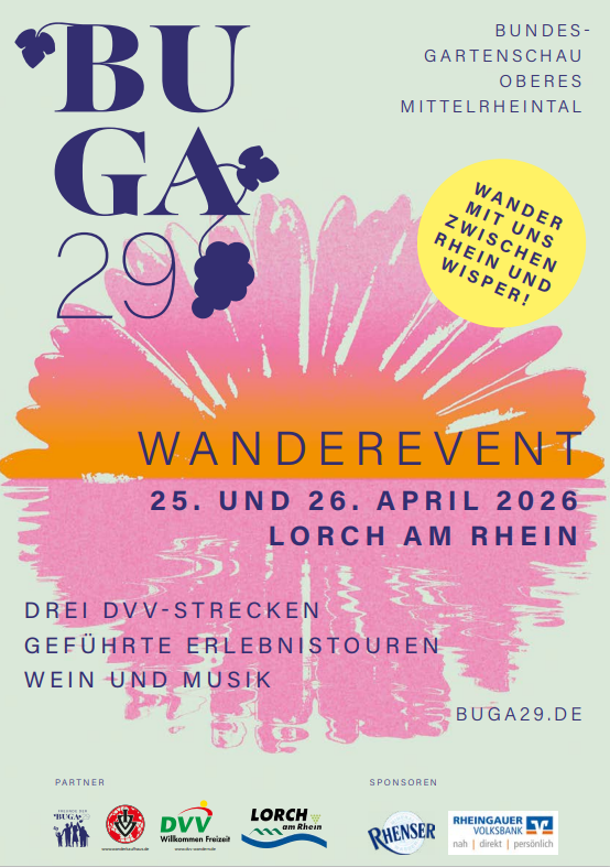 BUGA-Wanderevent 1 | © BUGA Oberes Mittelrheintal gGmbH BUGA-Wanderevent 1 | © BUGA Oberes Mittelrheintal gGmbH