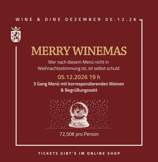 Merry Winemas | &copy; Weingut Baron Knyphausen